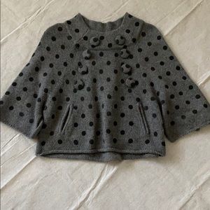 Short sweater by HWR at Anthropologie